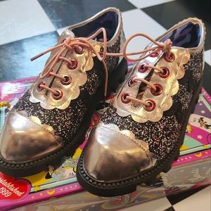 Irregular Choice Chaos Carol Flats Size 37/6.5